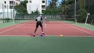 Tennis drills : 3 types of footwork on lateral movements 