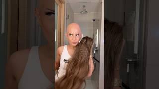 Bald by day brunette by night