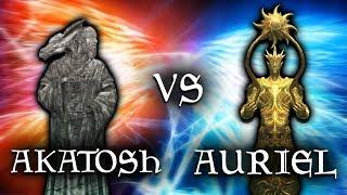 Skyrim: Auriel vs Akatosh - Elder Scrolls Lore