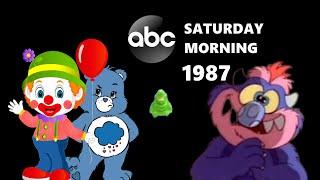 ABC Saturday Morning Cartoon Line Up with Commercials (1987)