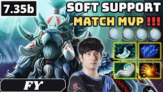 7.35b - FY Tusk Soft Support Gameplay MATCH MVP - Dota 2 Full Match Gameplay