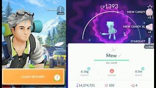 How to catch shiny Mew on Anniversary Pokemon Go Quest