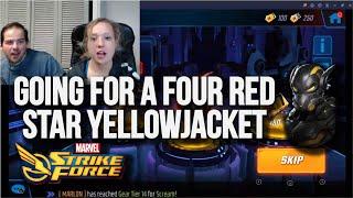 My First Ever 7 Red Star- Yellowjacket Red Star Orb Opening I Marvel Strike Force