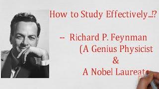 HOW TO LEARN FASTER  EFFECTIVELY BY  RICHARD FEYNMAN   | LIFETEASERS | KNOWLEDGE NUGGETS