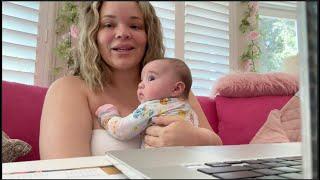 realistic "work from home" mom of 2 daily routine