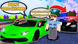 ARRESTING HYPERCAR RACERS IN DRIVING EMPIRE!!! (BUGATTI POLICE CAR)