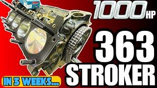 Building a 1000hp 363 Stroker In 3 Weeks - Small Block Ford MONSTER!