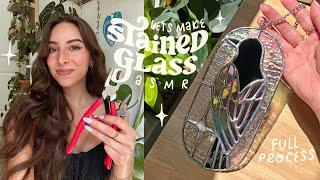 make stained glass with me ️ asmr