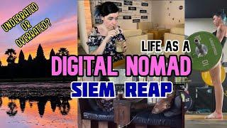 Why Siem Reap is UNDERRATED for Digital Nomad 2023  Cambodia Cafe Coworking Gym Cost of Living VLOG