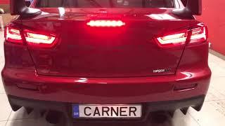 Mitsubishi Lancer Evo X DRL Headlights & Led Bar Tailights  www.carner.gr