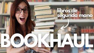  Compras de LIBROS de SEGUNDA MANO de 2024  El bookhaul que me hizo comprar una nueva estantería