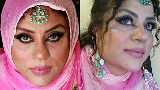 Arabic Makeup Tutorial 2017 | Black & Gold Smoky eyes | Milly Moitra Vlogz