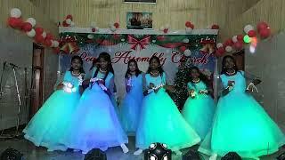 Junior Girls Dance | Thu Hi rab Hey | Christmas dance for girls | Tamil Christian girls  Dance