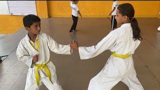 Kumite training || karate kumite practice || #grading #karate #karatekata #karatekid #martialarts #