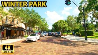 Winter Park Florida - Driving Through
