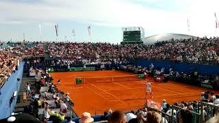 2018 Davis Cup: Marin Čilić match point against Frances Tiafoe