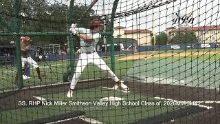 SS  RHP Nick Miller Smithson Valley High School Class of  2026