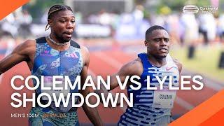 Coleman beats Lyles over 100m | Continental Tour Gold 2023