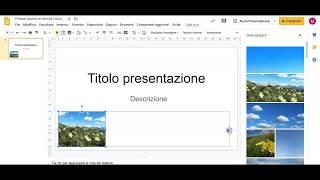 Inserire un file audio in presentazioni google da drive