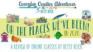 Everyday Creative Adventure Online Art Classes by Betsy Beier