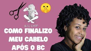 Finalização rápida para cabelo cacheado curto #posbc