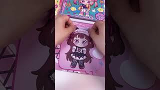 ASMR decorating with sticker DIY stickers #stickers #asmrvideos #papercrafts