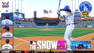 MLB The Show 25 ロースターアップデート: ロサンゼルス・ドジャース vs マイアミ・マーリンズ - ゲームプレイ PS5 4K 60fps