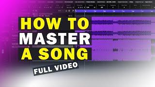 How to Master A Song