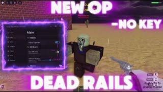NO KEY Dead Rails Script GUI (NEW) - Auto Win, Aimbot, Auto Bonds & More!