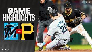 Marlins vs. Pirates Game Highlights (9/10/24) | MLB Highlights