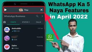 WhatsApp Upcoming 5 Useful Features Rollout, WhatsApp New Update Features. by Technicalamiruddin