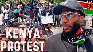 American SURVIVES Intense Protest In Kenya  *They Don't Want You To See This!*