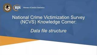 National Crime Victimization Survey (NCVS) Knowledge Corner – Data File Structure