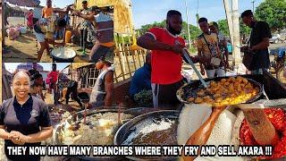 THESE NIGERIAN MALE GRADUATES MAKE MILLIONS FRYING AKARA, POPULAR NIGERIAN STREET FOOD | Danica Kosy