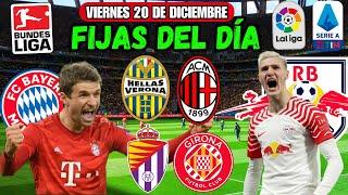  Pronósticos Deportivos HOY Viernes 20 de Diciembre  Pronosticos Futbol Apuestas Deportivas Hoy