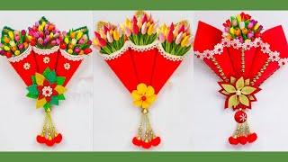 3 Beautiful Home Decoration Ideas From Waste Materials | Best Out Of Waste | Wall Decor DIY |