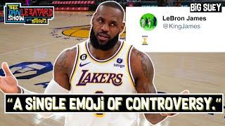 What Did LeBron's Late Night Tweet Mean?! | The Dan Le Batard Show with Stugotz