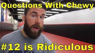 Worst Position as a BJJ White Belt & 1 Year Black Belt - Questions with Chewy