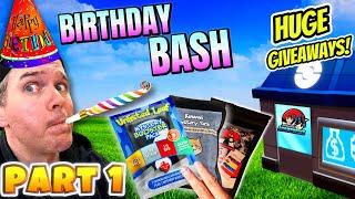[LIVE]  BIRTHDAY STREAM! Mystery Packs | GIVEAWAYS | Live TCG Store (PART 1)