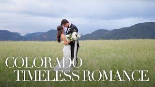 Stunning Colorado Wedding at Spruce Mountain Ranch | Brooke & Nick | Colorado Wedding Videography