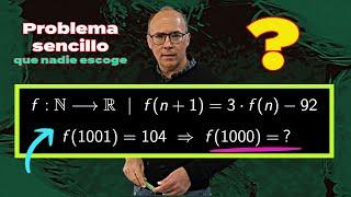  El 90% NO SABE RESOLVER este EJERCICIO MUY FÁCIL porque NO SABE PLANTEARLO #matematicas