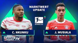 Marktwerte Bundesliga: Trio um Nkunku an der Spitze – Auch Musiala legt zu! | TRANSFERMARKT