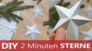 3D⭐STERN in 2 Minuten selber basteln - DIY | mirisplace