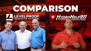 LevelProof Foundation Solutions Comparison | HydroHelp911 vs LevelProof Foundation Solutions