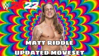 WWE 2K22 | Matt Riddle Updated Moveset