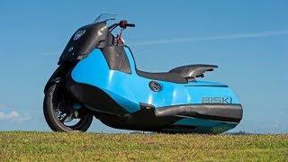 The Biski Amphibious Motorcycle