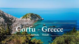 Corfu, Stunning Greek Island | 4K Drone #Greece