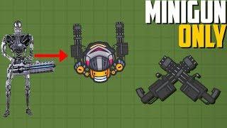 Zombs Royale - Terminator Challenge (MINIGUN ONLY)