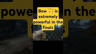 Holly smokes Bow in the finals. | Recurve bow in the finals  #thefinals