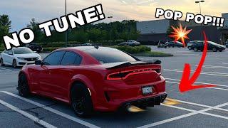 HOW TO MAKE YOUR EXHAUST POP AND BACKFIRE ON 392 SCAT PACK! *NO TUNE*